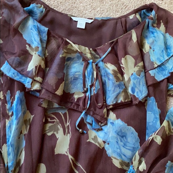 Boston Proper Chiffon Blouse - Picture 3 of 3